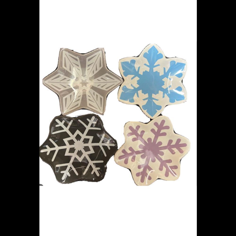 Temp-tations Seasonal 4-pack Figural Spoon Rests Snowflake